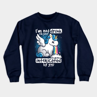 Unicorn not drunk Crewneck Sweatshirt